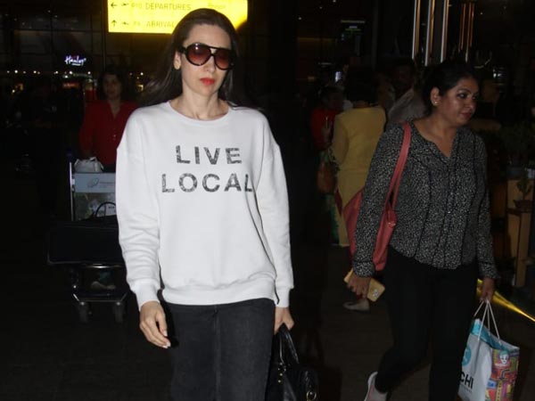 Karishma Kapoor's Casual Yet Classy Airport Look