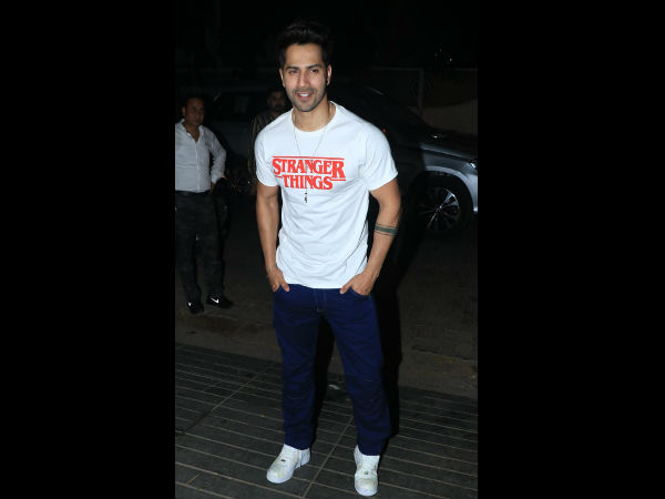 Varun Dhawan At The Party