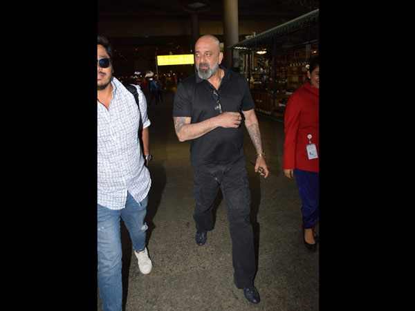 Sanjay Dutt Also Spotted At The Airport Sanjay Dutt Also Spotted At The Airport