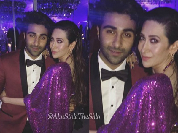 Karishma Kapoor With Aadar Jain Karishma Kapoor With Aadar Jain