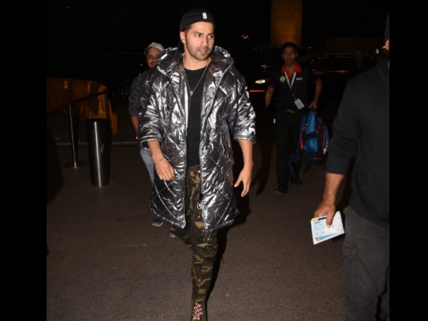 Varun's Rock Star Airport Look Varun's Rock Star Airport Look