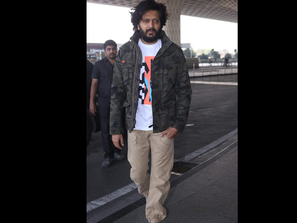 Riteish Sports A Casual Look At The Airport Riteish Sports A Casual Look At The Airport