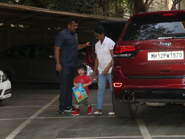 Taimur Snapped At Playschool