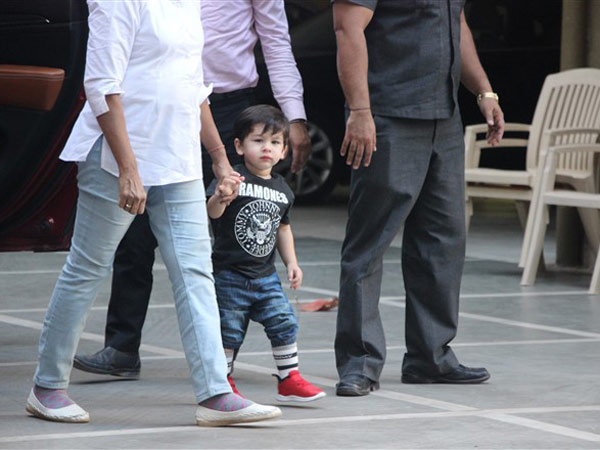 Taimur Goes To His Play School