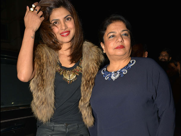 Mother Madhu Chopra Priyanka Chopra Mother Madhu Chopra Priyanka Chopra