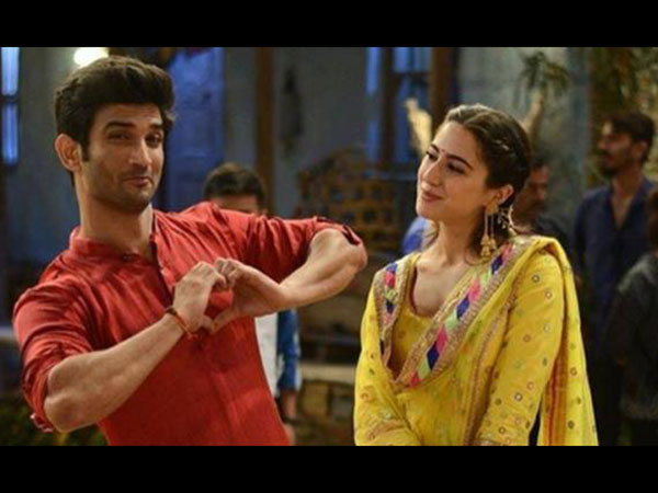 Sushant Dropped Sara Home