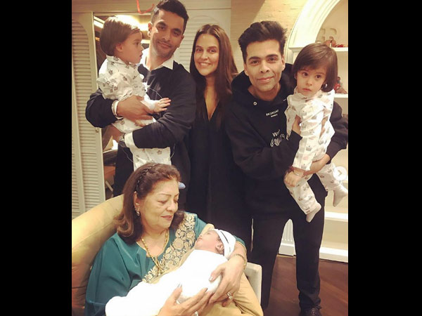 Neha Dhupia Sends Her Love And Wishes To Yash & Roohi