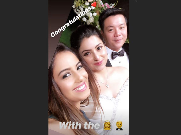 Srishty Congratulates The Couple