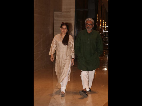 Sanjay Leela Bhansali & Shabina Khan At The Service