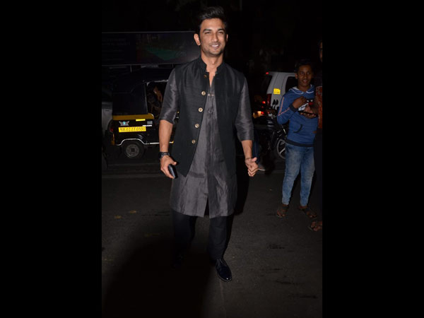 Sushant Singh Rajput Opted For An Ethnic Look For The Event Sushant Singh Rajput Opted For An Ethnic Look For The Event
