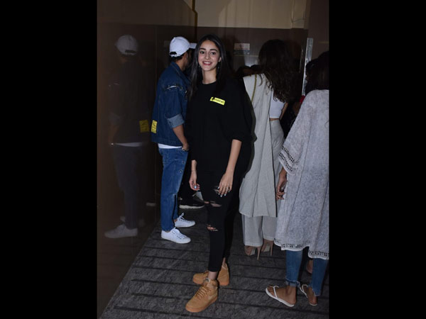 Ananya Pandey Sported An All Black Look