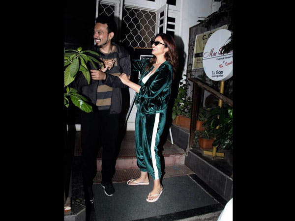 Parineeti Chopra Snapped At A Studio With A Friend