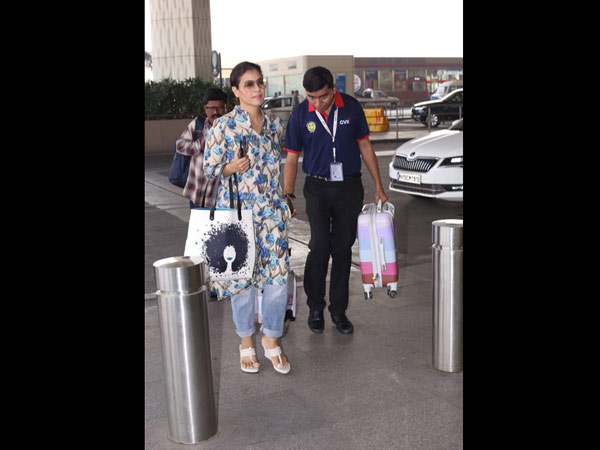Kajol's Laid Back Airport Look