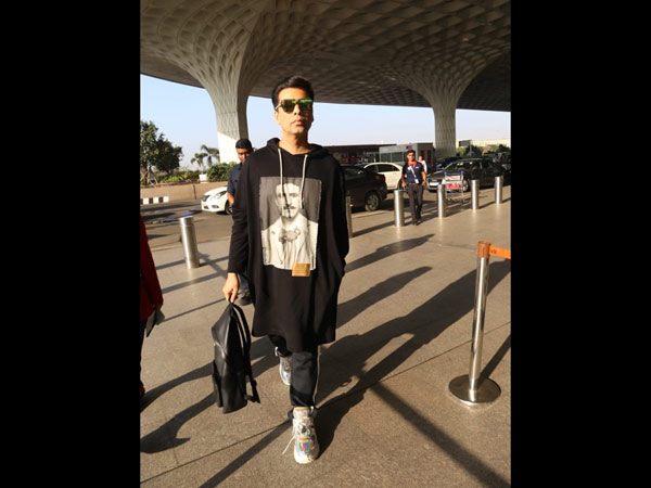 KJo's Sleek Airport Look KJo's Sleek Airport Look