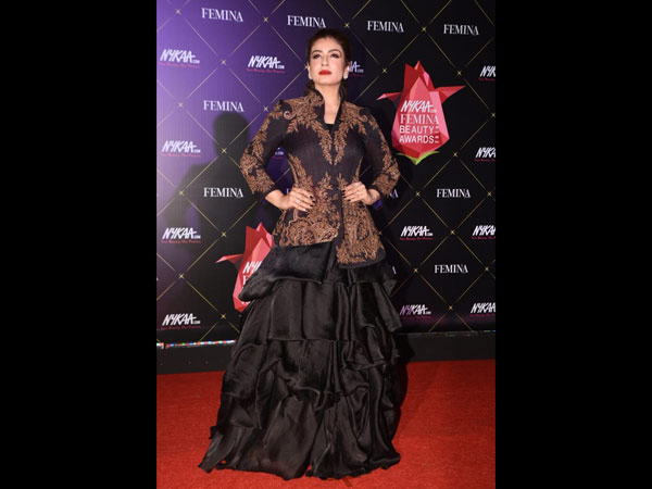 Raveena Tandon Made Heads Turn In Her Black Ensemble