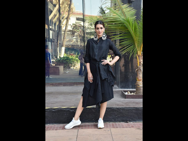 Kriti Sanon Looked Absolutely Beautiful At Luka Chuppi Promotions