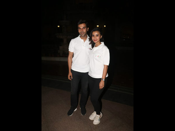 Rajkummar & Patralekha Twin In White