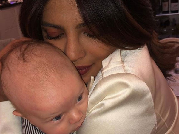 Priyanka Chopra With A Cute Baby