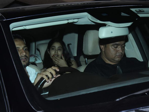 Janhvi Kapoor Spotted At Mohit Marwah's Residence