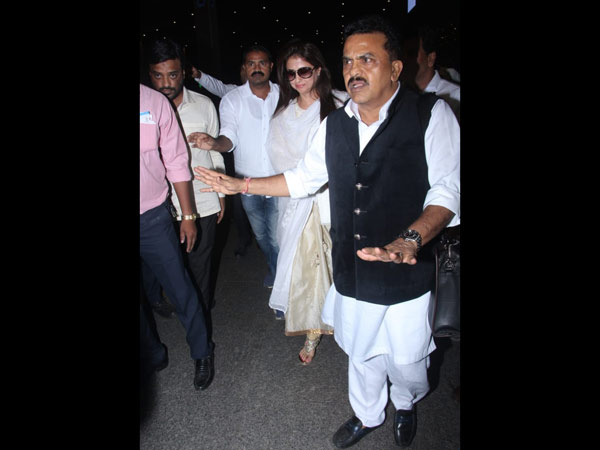 Urmila Matondkar Spotted At The Airport