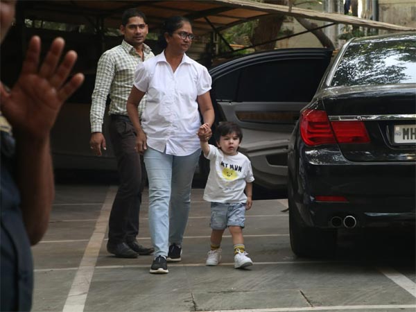 Taimur Joins His Cousin At The Play School Taimur Joins His Cousin At The Play School