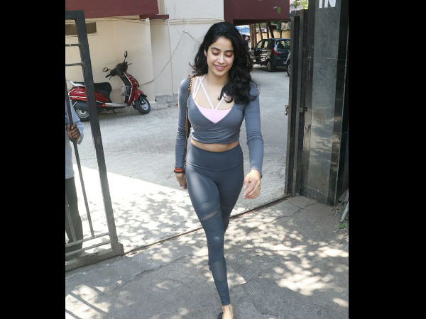 Janhvi Hits The Gym Janhvi Hits The Gym