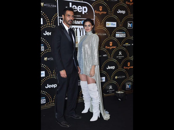Arjun Rampal & Gabriella Demetriades Make Heads Turn