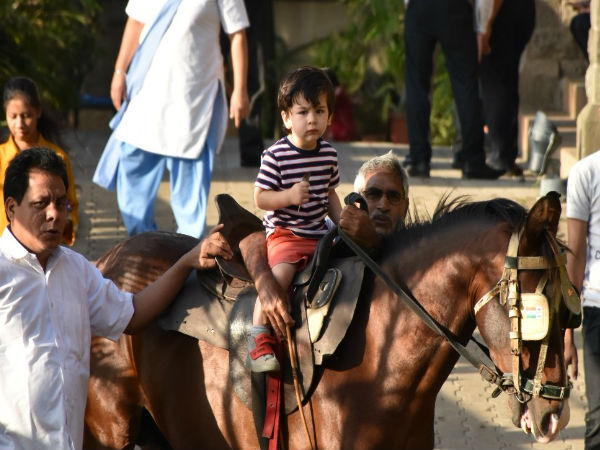 Taimur Is Taking His Horse Riding Lessons Seriously