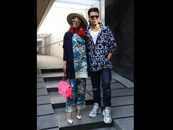 Natasha Poonawalla & KJo Pose For Pics