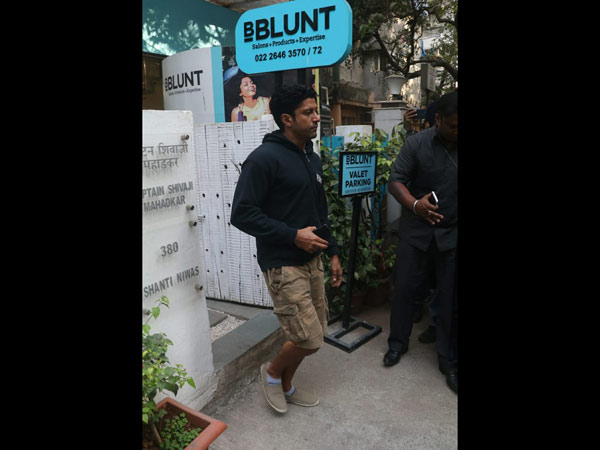 Farhan After A Salon Session