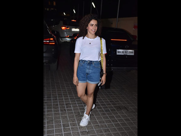 Sanya Malhotra At The Film's Screening