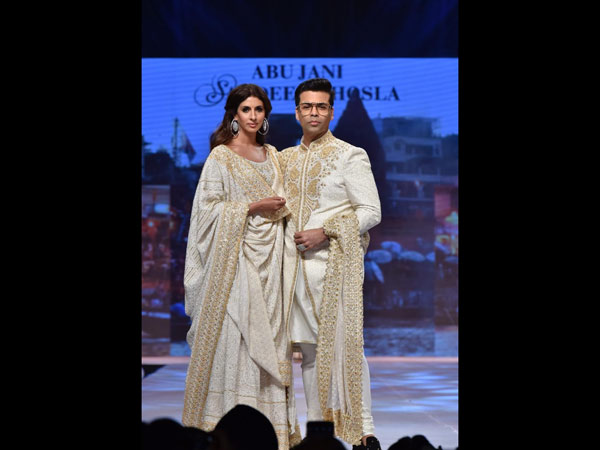 Karan Johar & Shweta Nanda Bachchan Look Regal On The Ramp