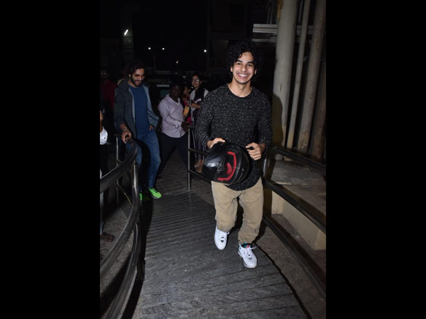 Ishaan Khatter Is All Smiles