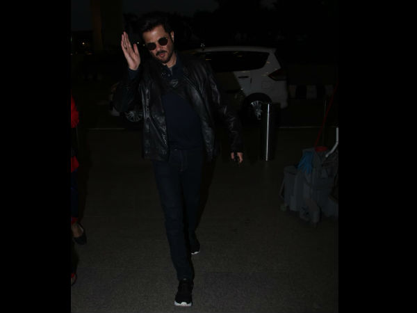 Anil Kapoor Sports An All Black Look