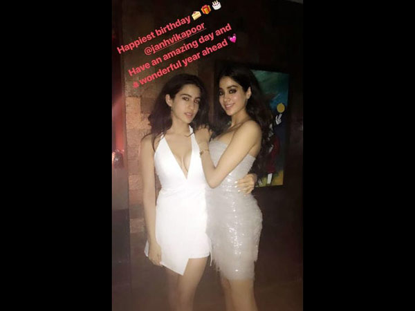 Sara Ali Khan Wishes Janhvi On Her Birthday