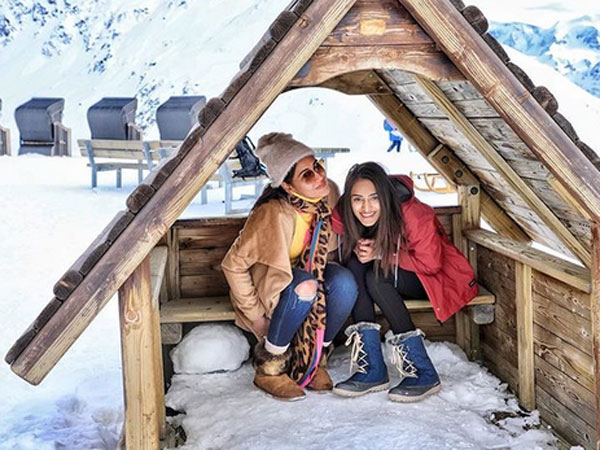Surbhi & Erica In Switzerland