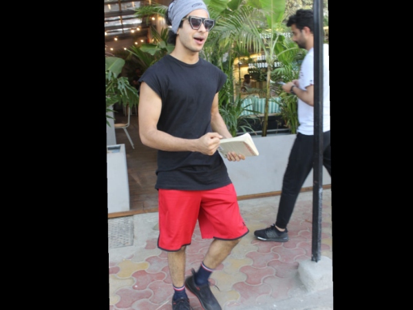 Ishaan Headed Out For Lunch