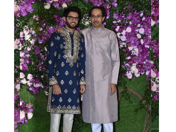 Uddhav Thackeray & AdityaThackeray Uddhav Thackeray & AdityaThackeray