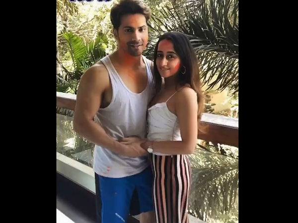 Varun With His Ladylove