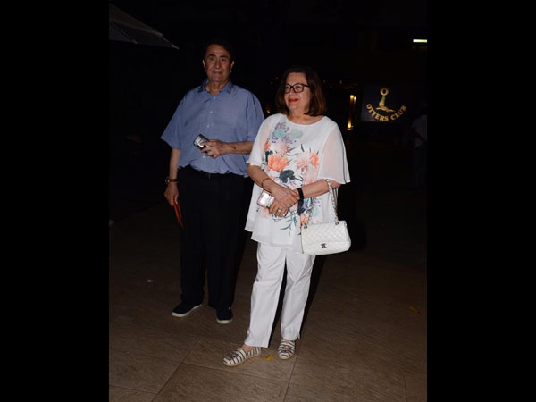 Grandparents Randhir And Babita Attend