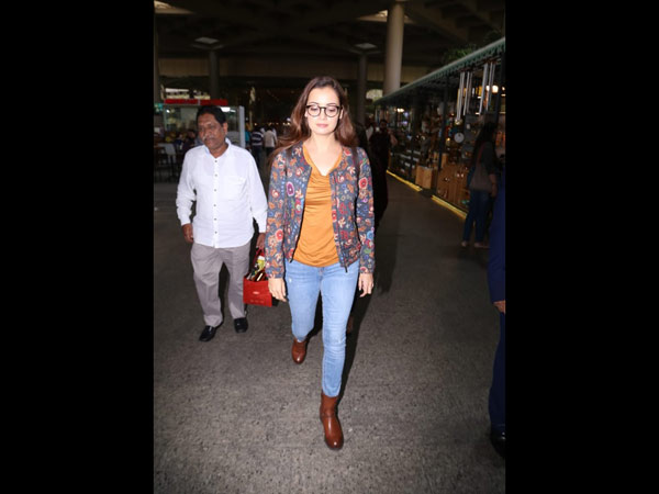 Dia Mirza Kept Her Airport Look Casual