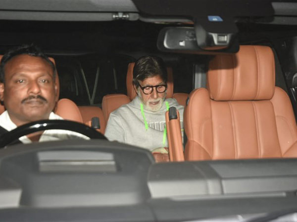 Amitabh Bachchan At The Special Screening Of Badla