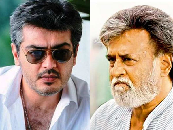 Rajinikanth and Ajith