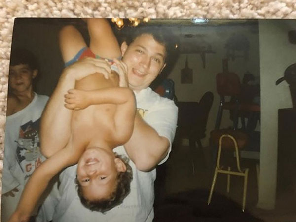 Nick Shared This Cute Picture On Father's Day