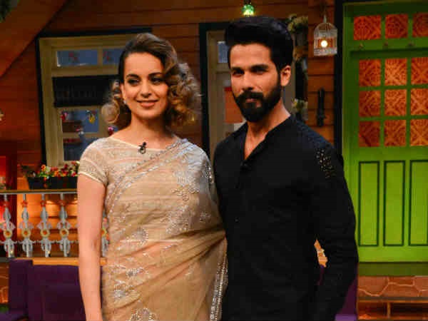 Shahid Had Reacted To Kangana's Statement In An Interview Shahid Had Reacted To Kangana's Statement In An Interview
