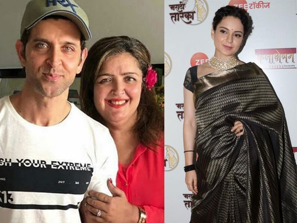 Hrithik's Sister Extends Her Support To Kangana Ranaut 