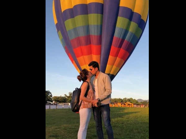 Ekta & Sumeet Lock Lips