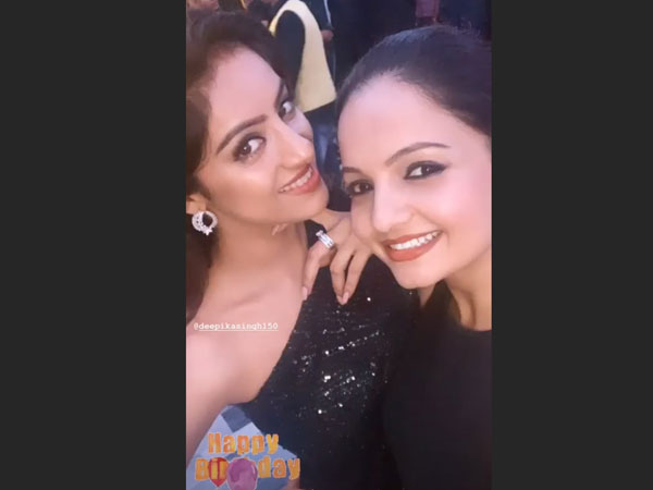 In Pic: Gia With B’day Girl Deepika In Pic: Gia With B’day Girl Deepika