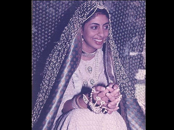 Shweta Bachchan Looks Resplendent In White As A Bride