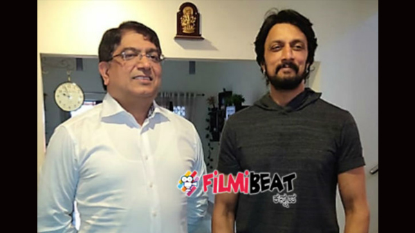 Sudeep In Talks With The Commissioner